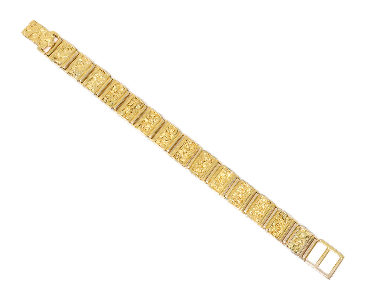 '70s Gold Nugget Bracelet