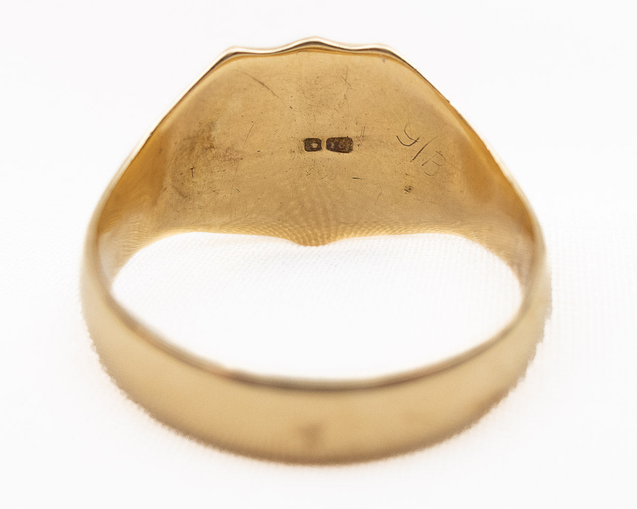 Art Deco Plain Signet Ring