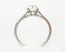 Art Deco Old European-Cut Diamond Engagement Ring