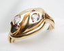 Victorian Diamond & Ruby Snake Ring