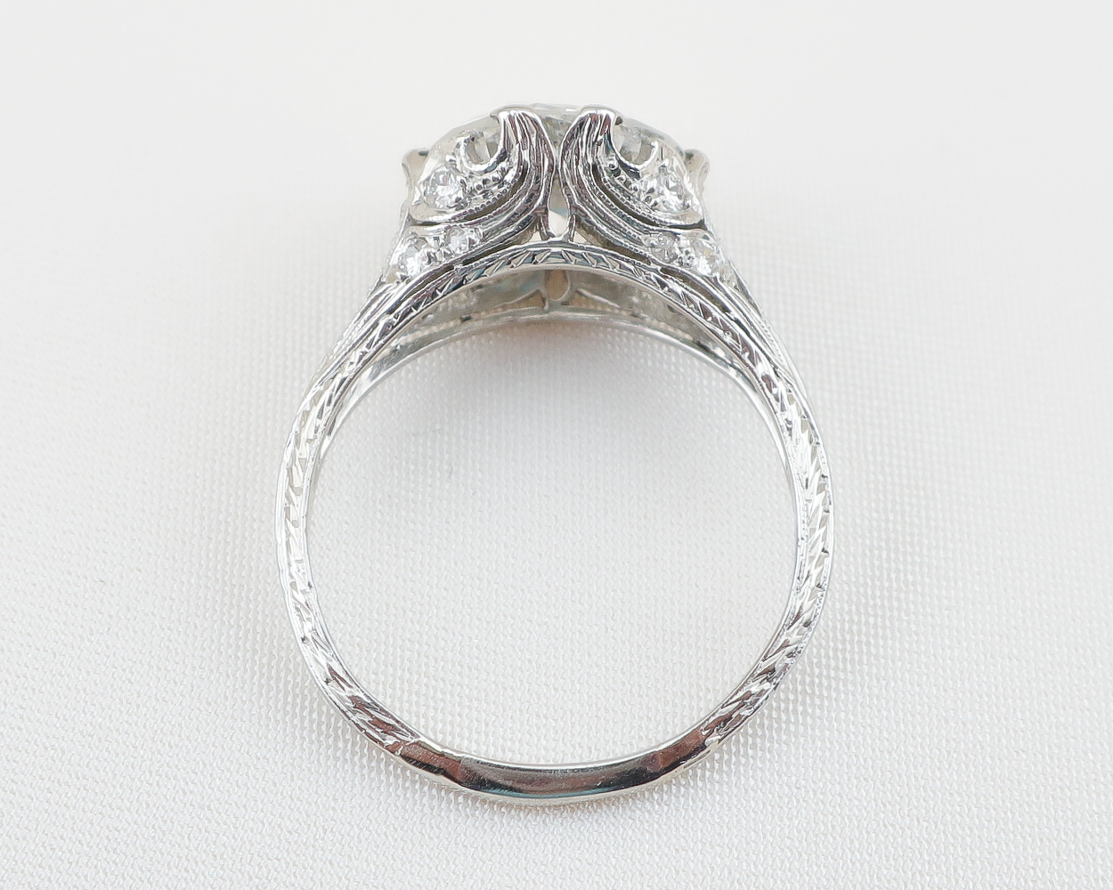 Art Deco 3.51-Carat Diamond Ring