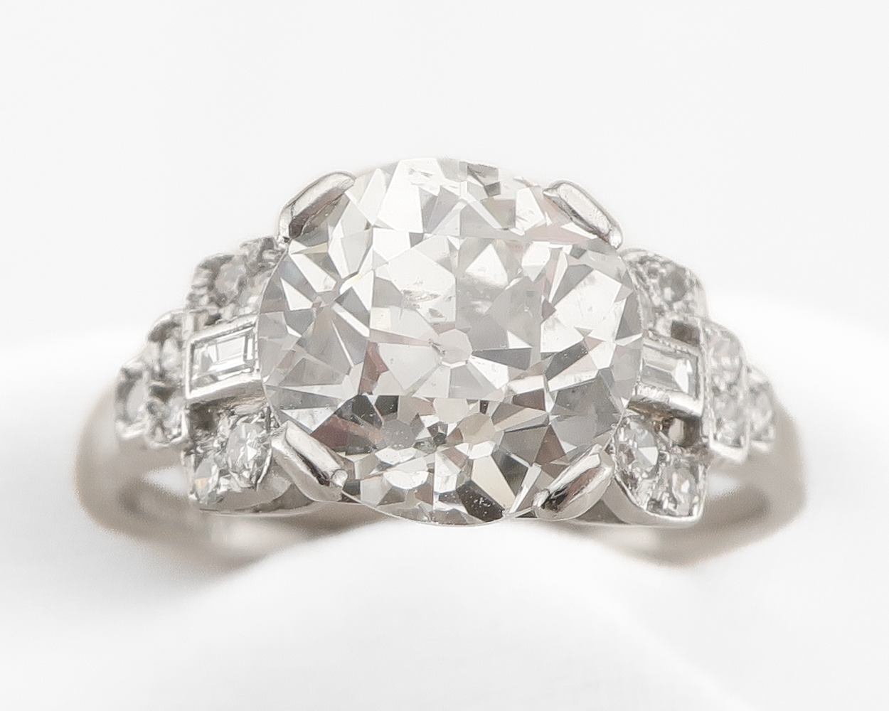 Art Deco Fancy Diamond Ring