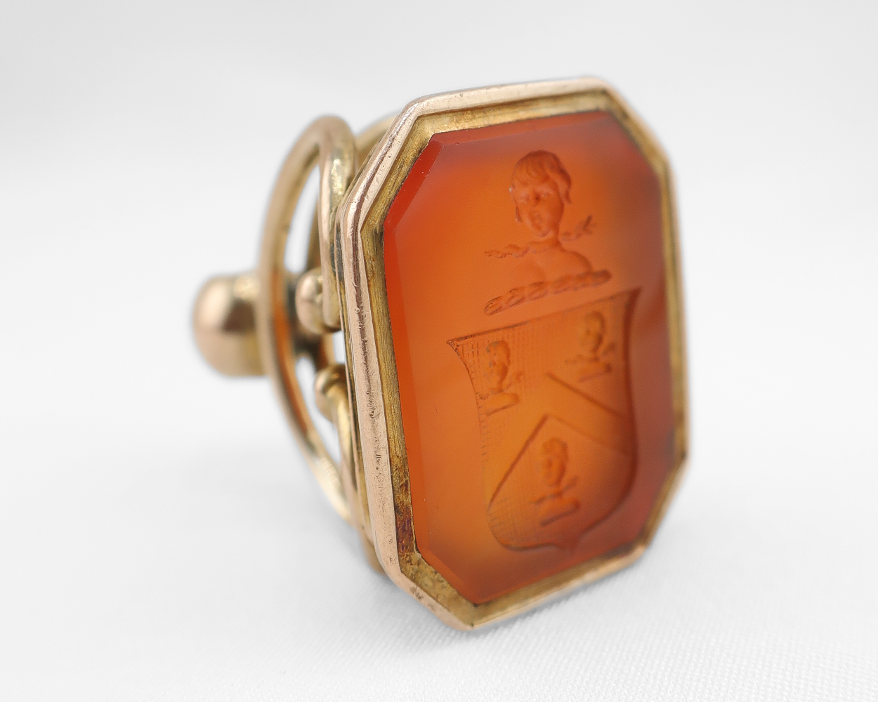 Victorian Carnelian Fob