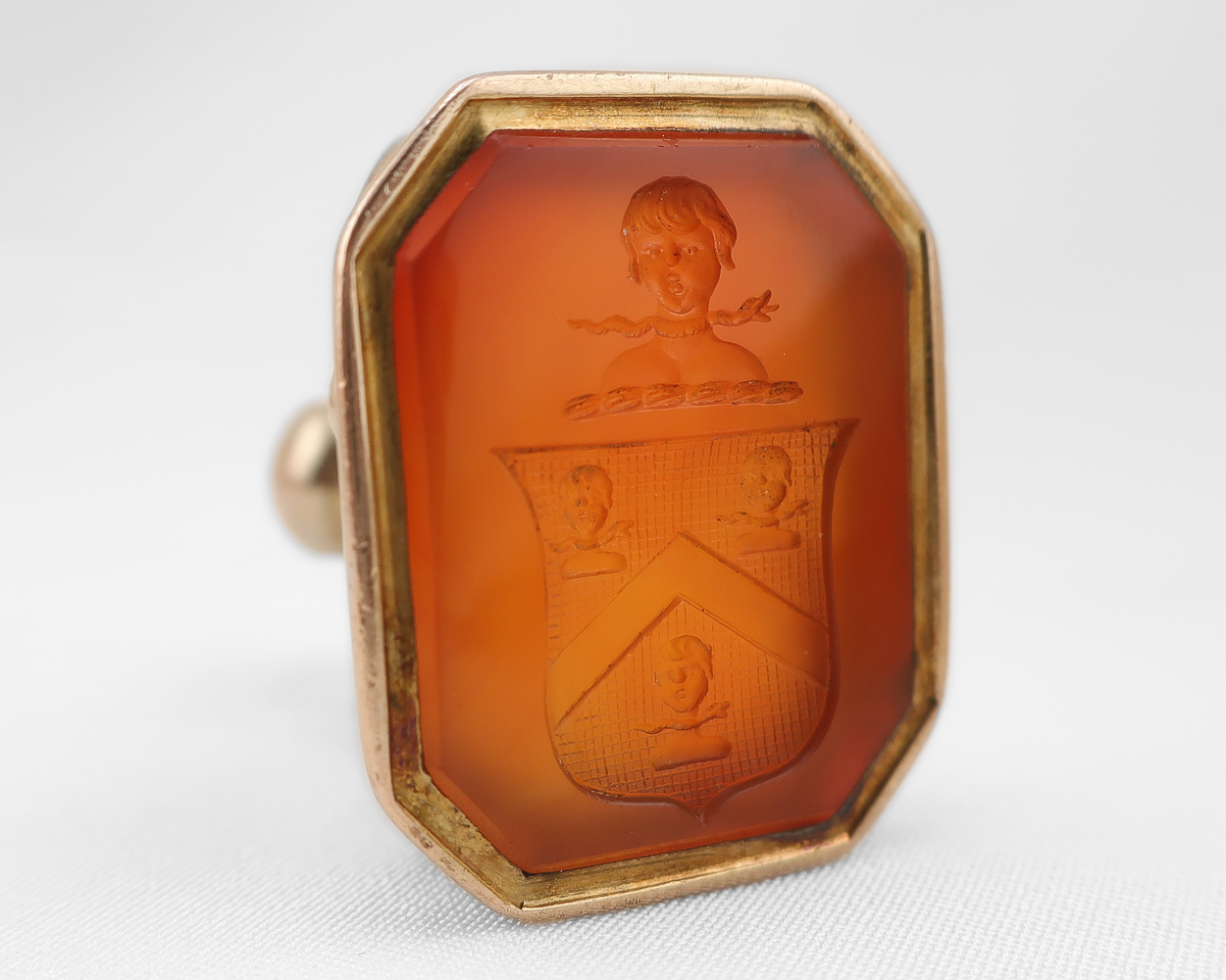 Victorian Carnelian Fob