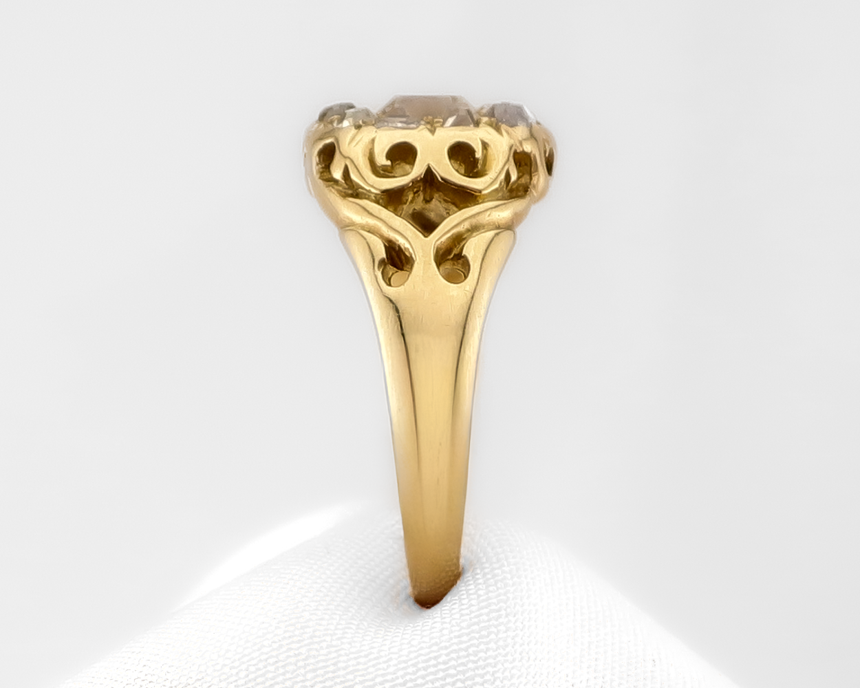 Art Deco Diamond Cluster Ring