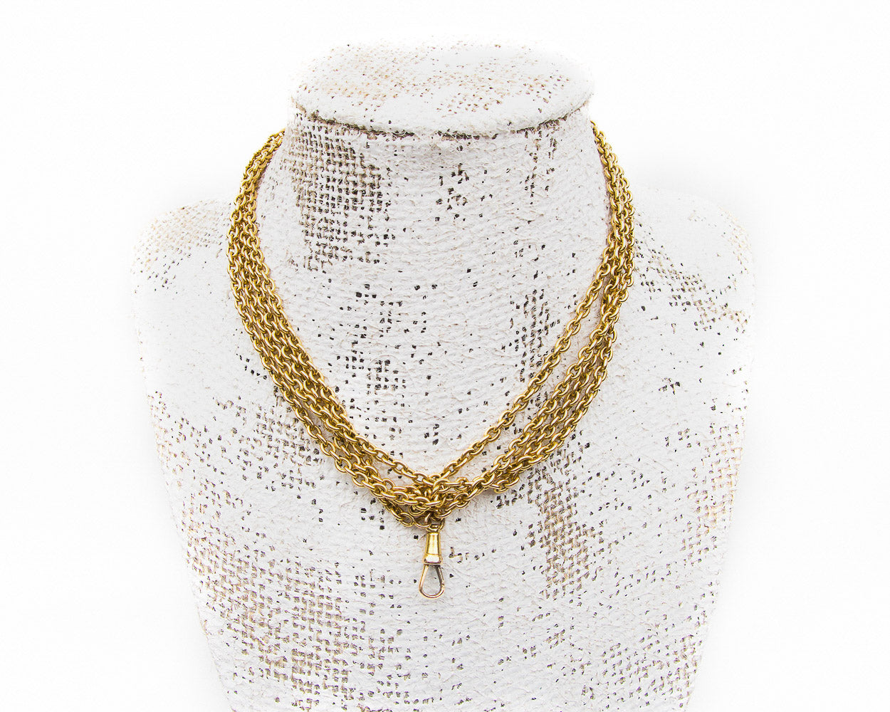 Victorian 18KT Gold French Chain