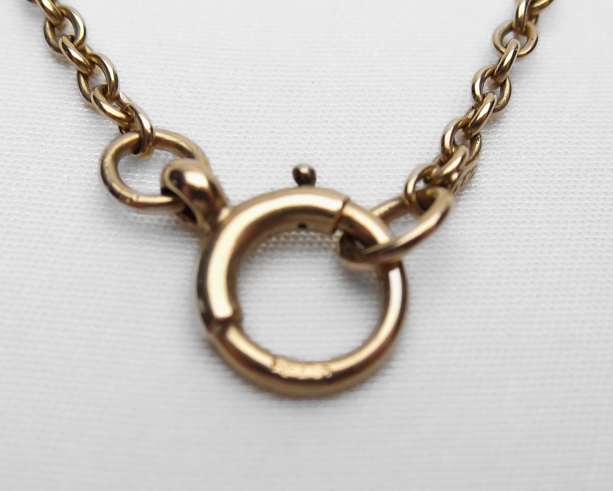 Circa 1900 15KT Gold Chain