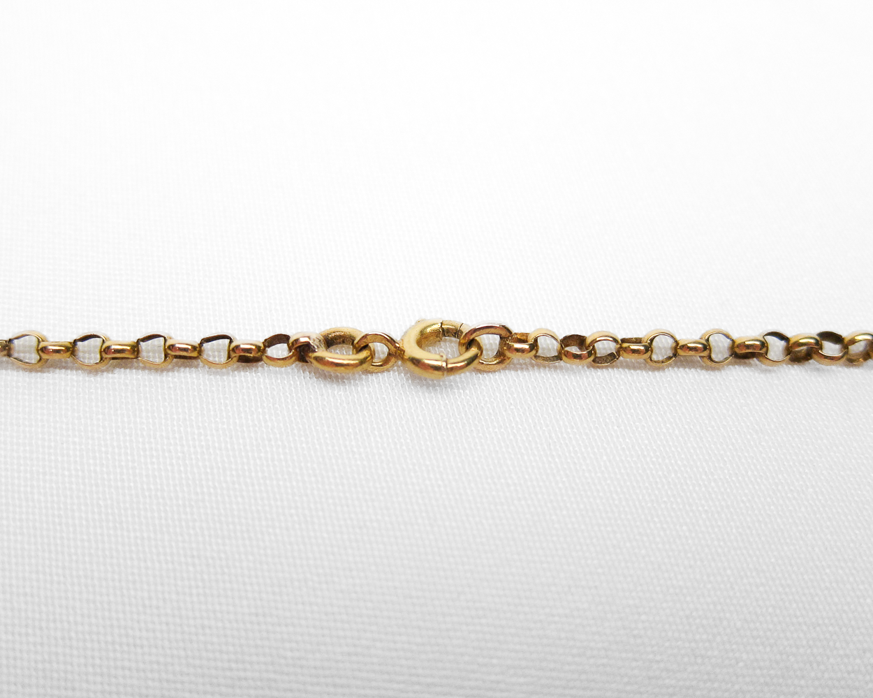 Victorian French Onyx & Diamond Festoon Necklace