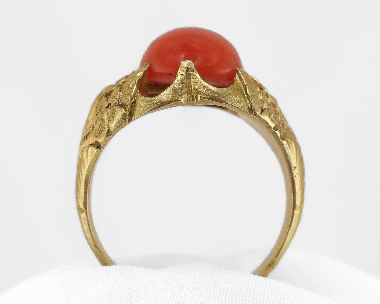 Early-Victorian Coral Ring
