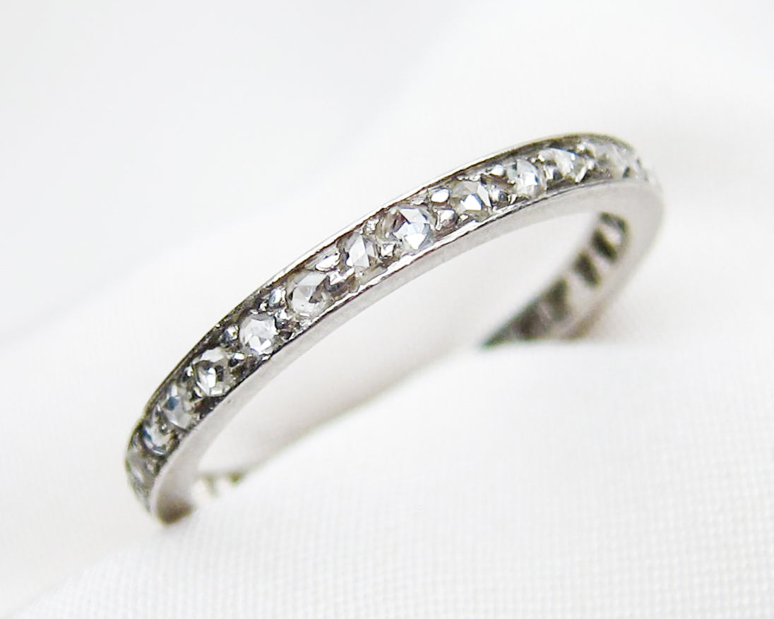 Edwardian Diamond Eternity Band