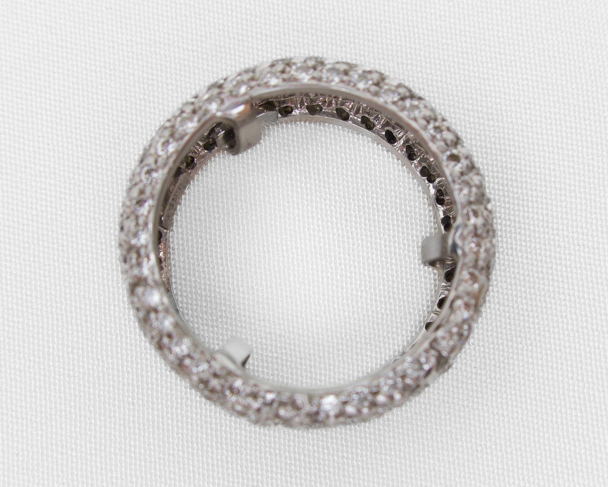 Late-Midcentury Diamond Eternity Band