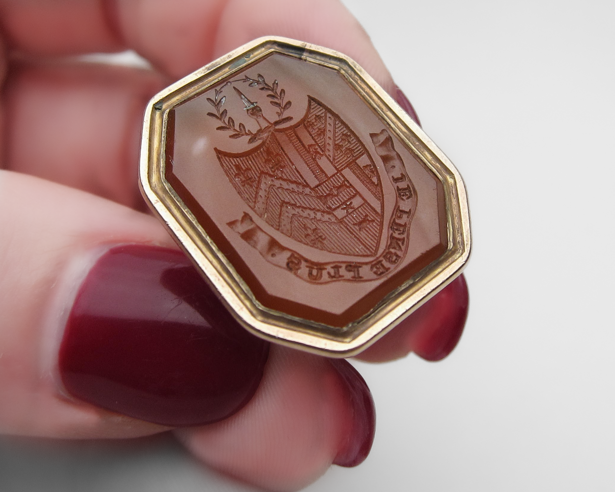 Early-Victorian Carnelian Fob