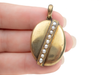 15KT Victorian Locket with Pearls