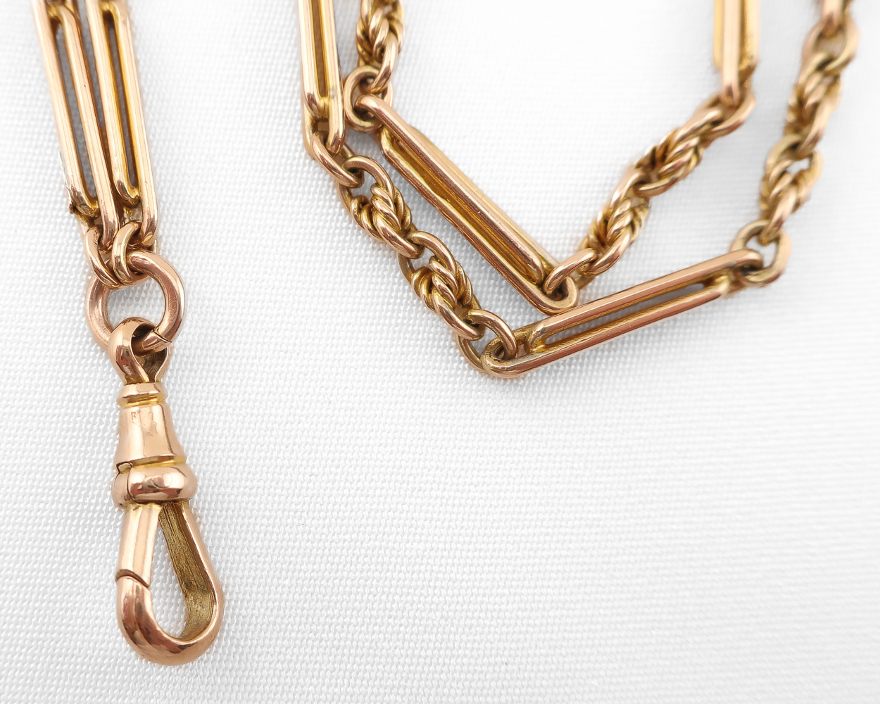 Victorian Fancy 9KT Gold Chain