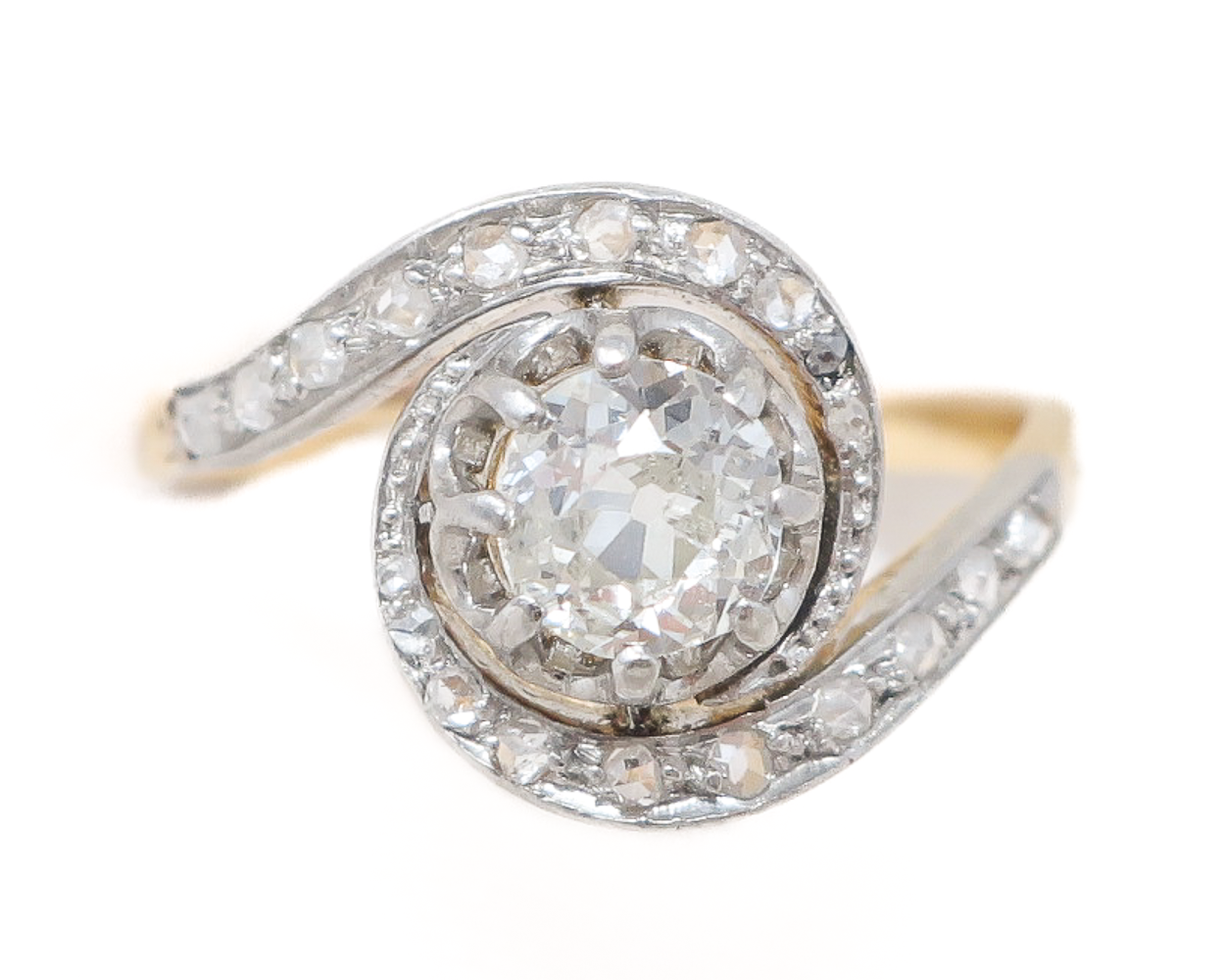 Edwardian French Imperial Diamond Ring