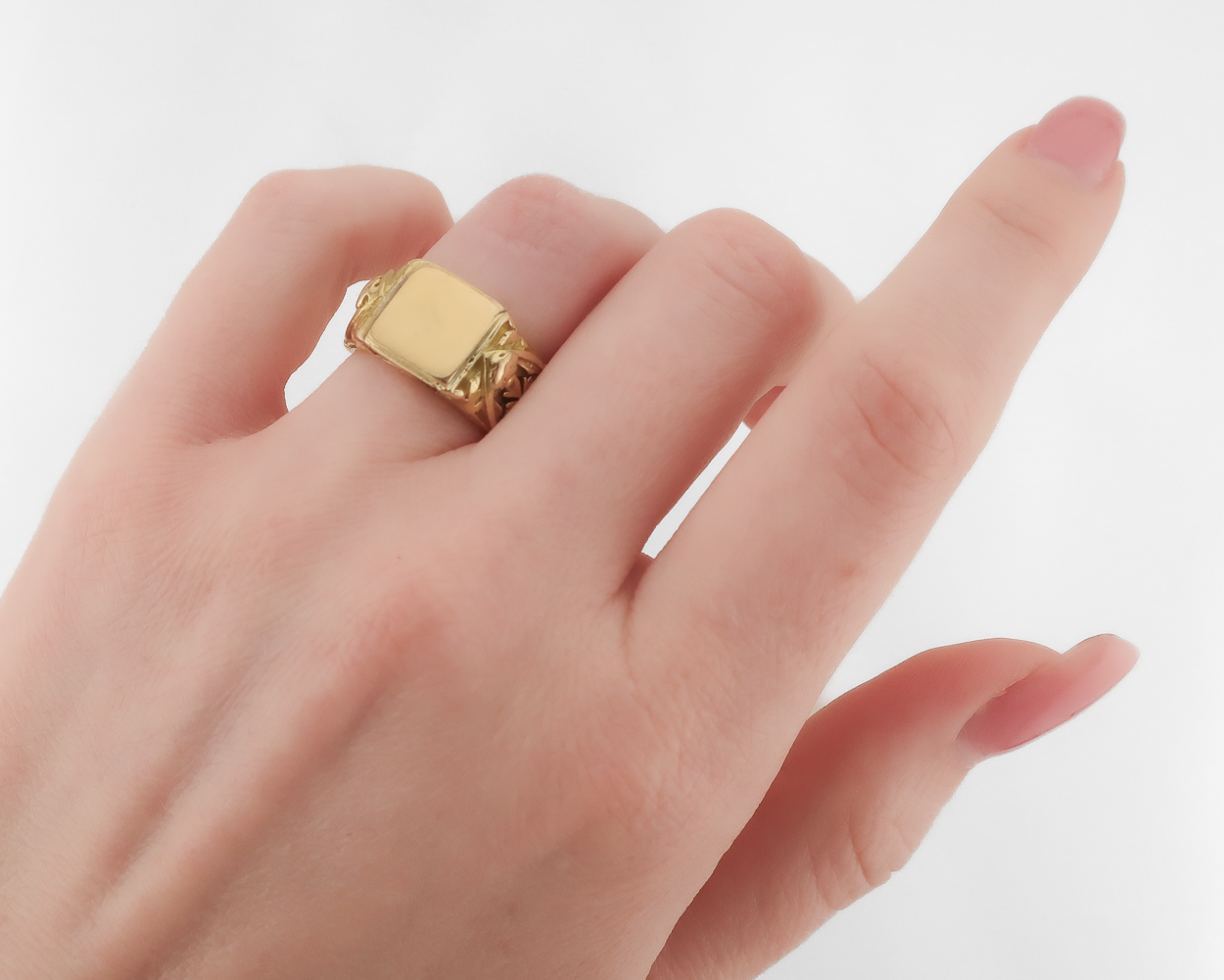 Victorian French Imperial Signet Ring