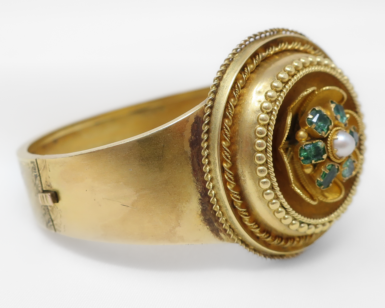 Victorian Etruscan Revival Bangle