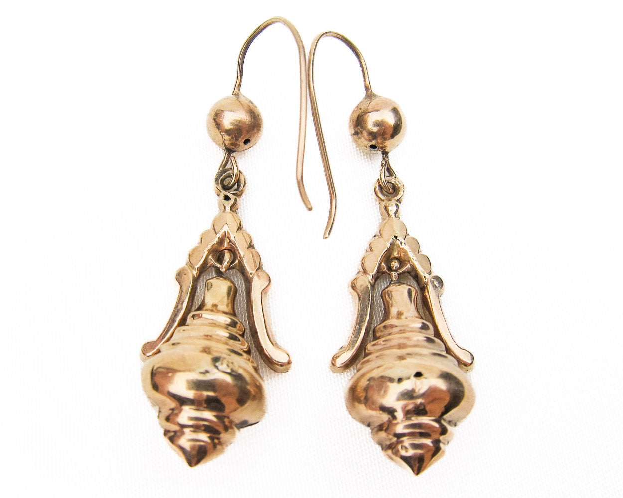 Victorian 9KT Gold Dangle Earrings