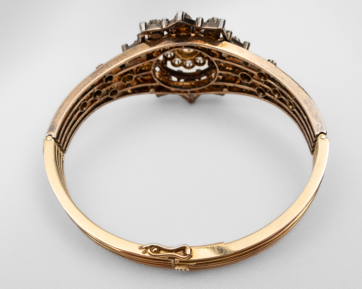 Victorian Diamond Bangle