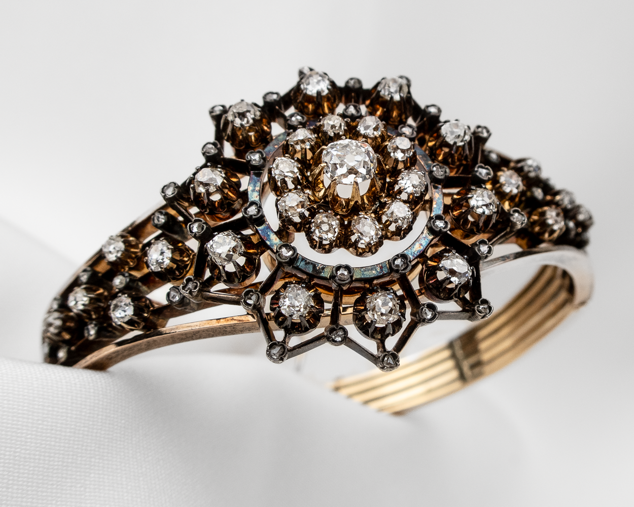 Victorian Diamond Bangle