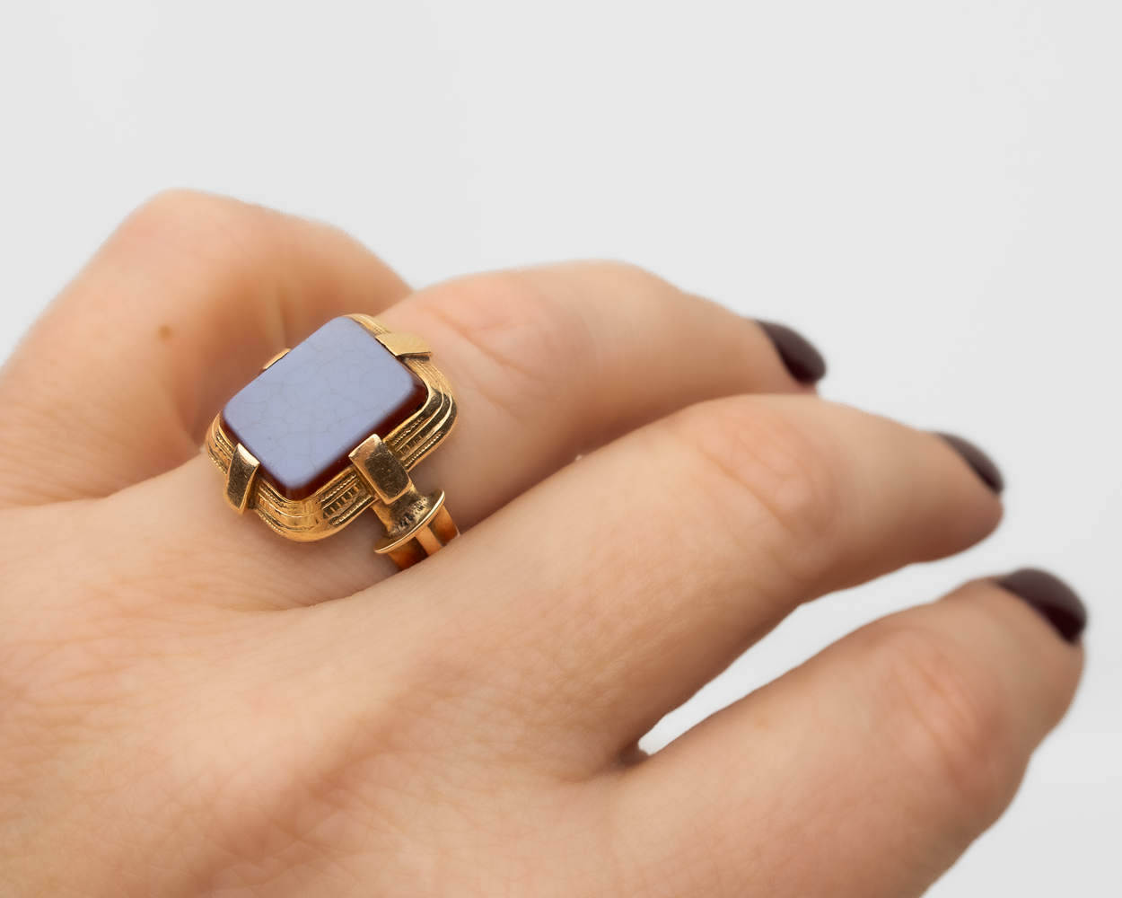 Early-Victorian Sardonyx Ring