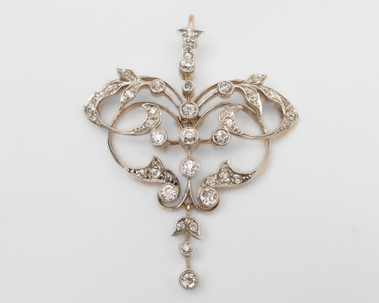 Victorian Diamond Pendant/Brooch