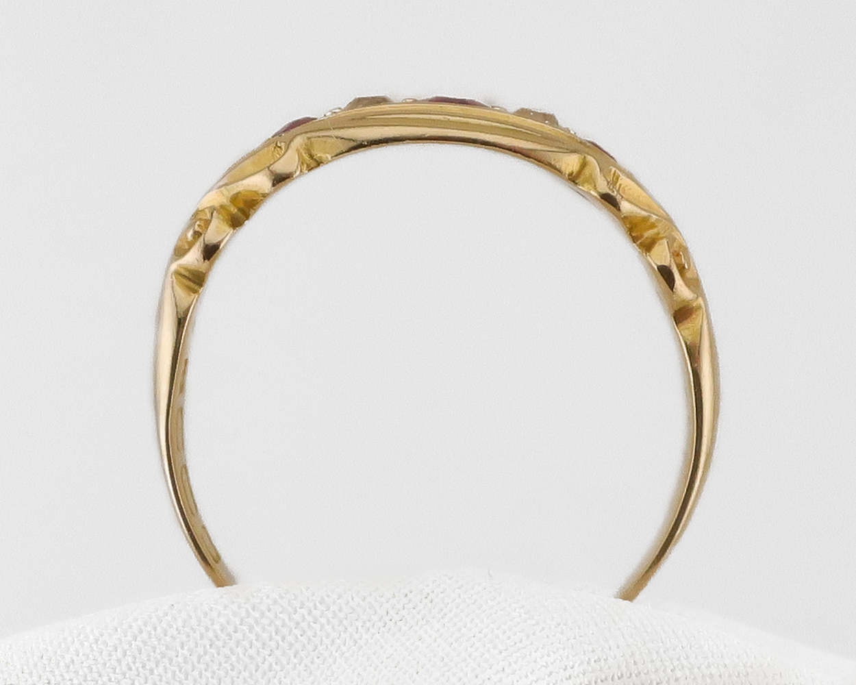 Edwardian Ruby & Diamond Ring