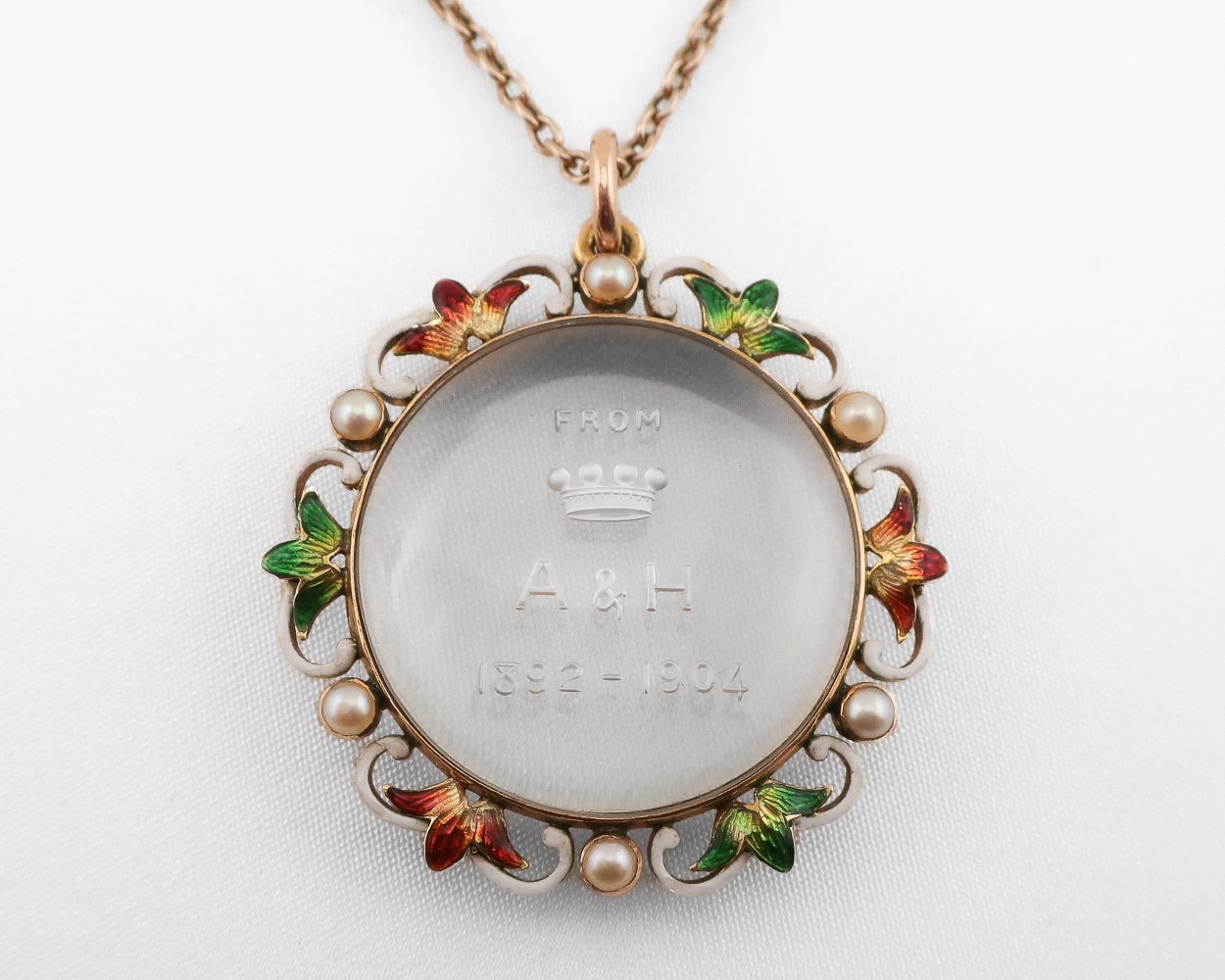 Victorian Memorial Pendant