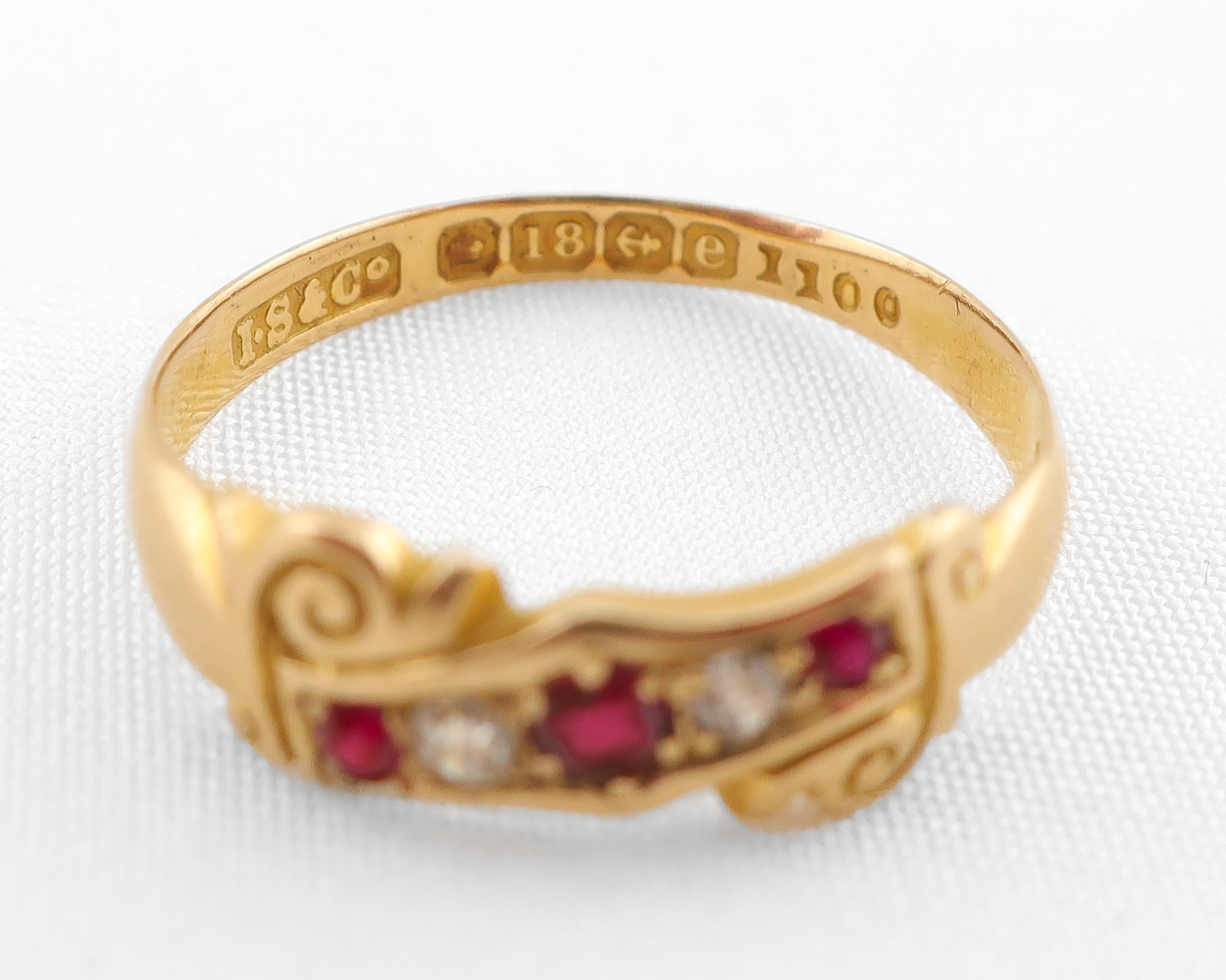 Late-Victorian Ruby & Diamond Ring