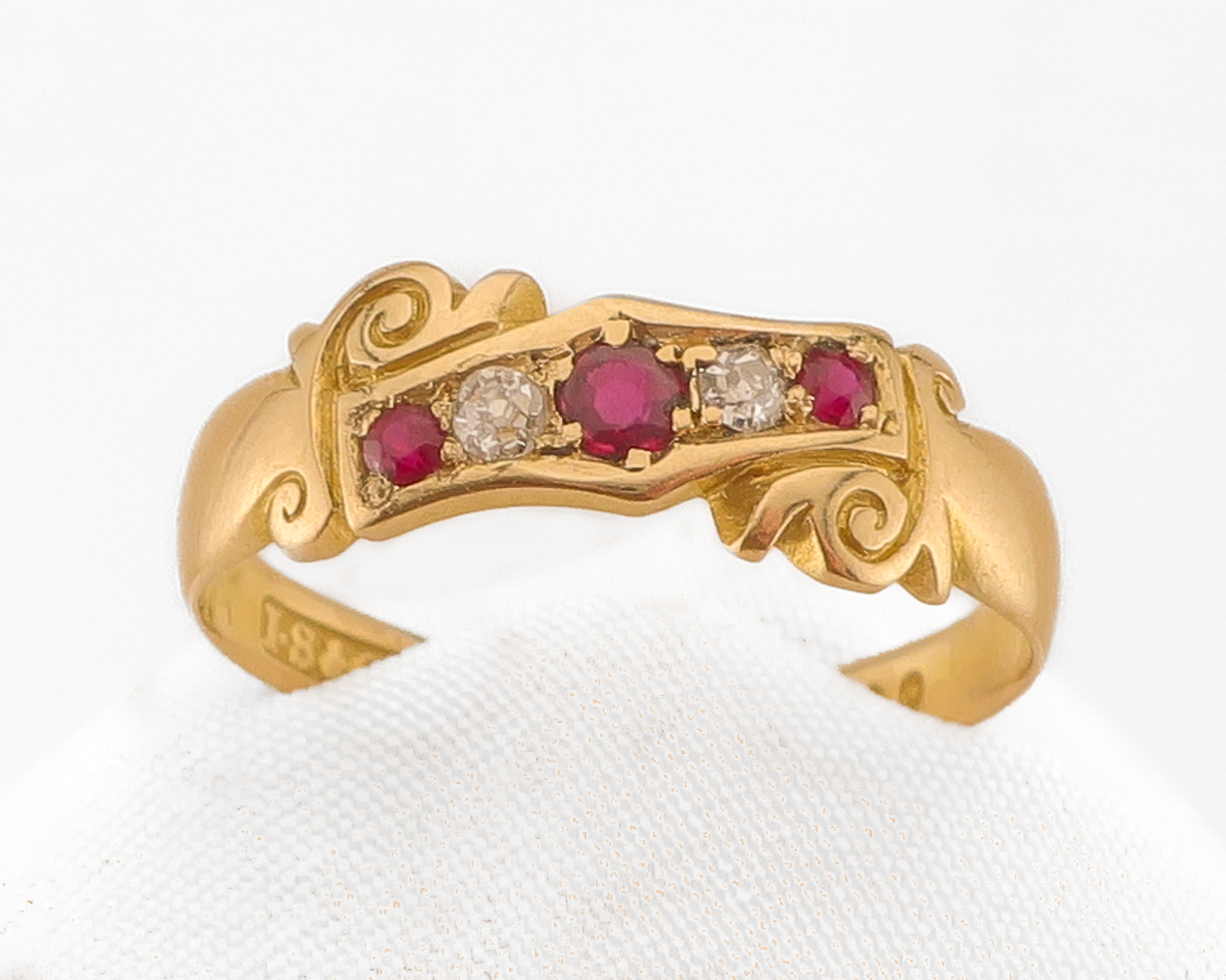 Late-Victorian Ruby & Diamond Ring