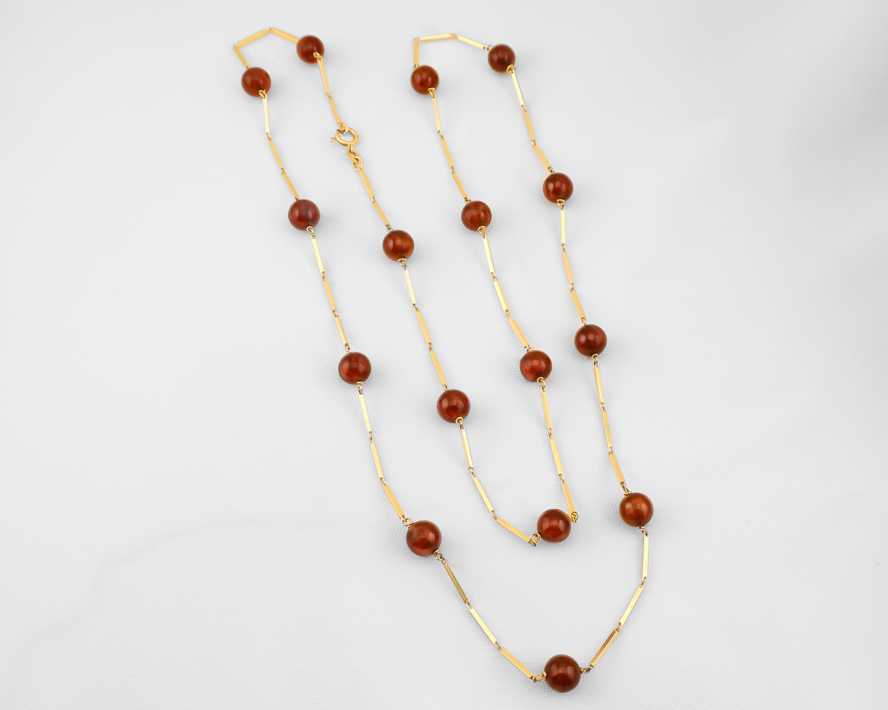 Midcentury Carnelian Chain