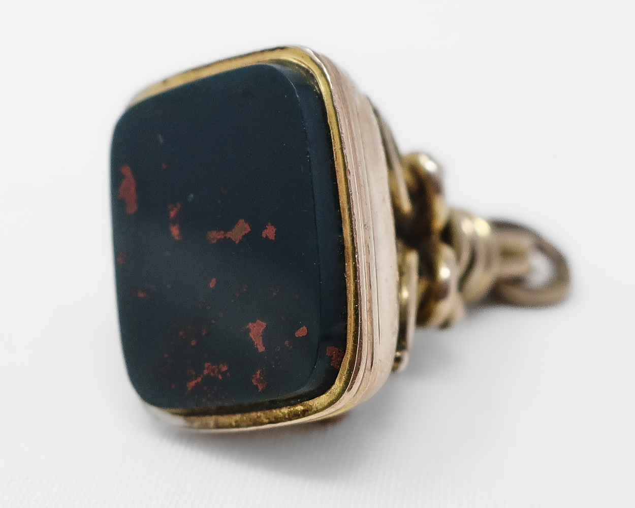 Victorian Bloodstone Fob