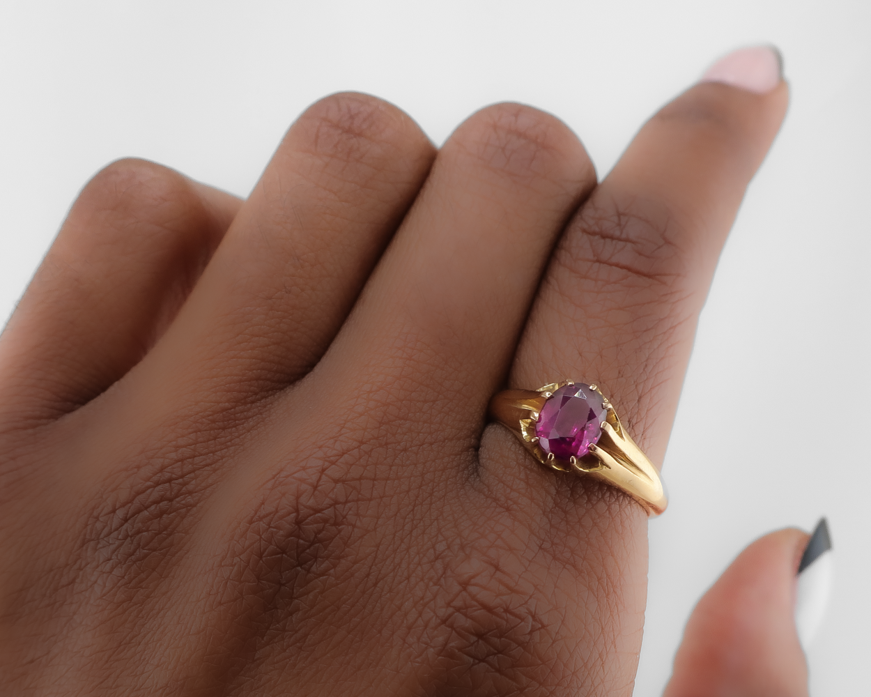 Victorian Garnet Ring