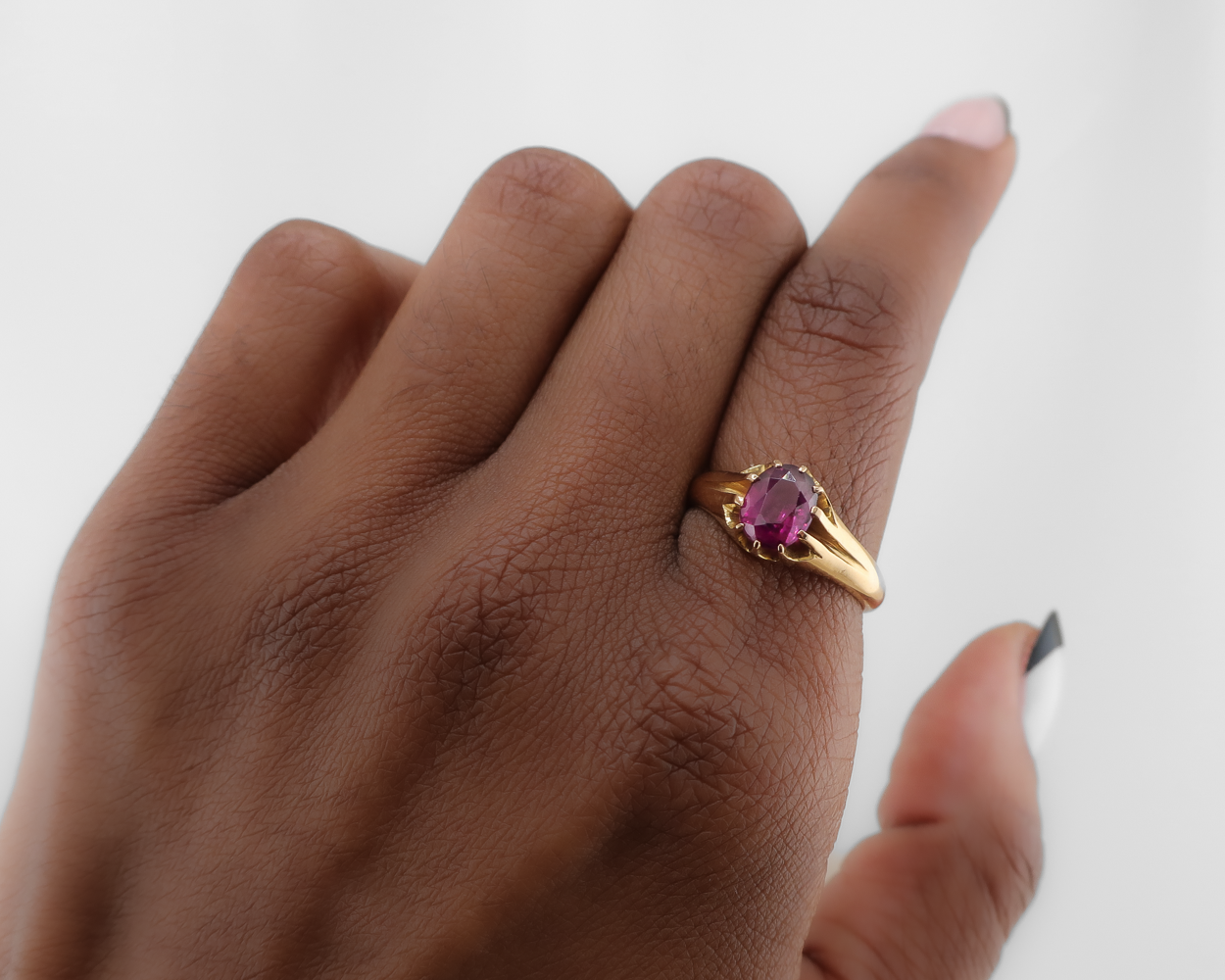 Victorian Garnet Ring