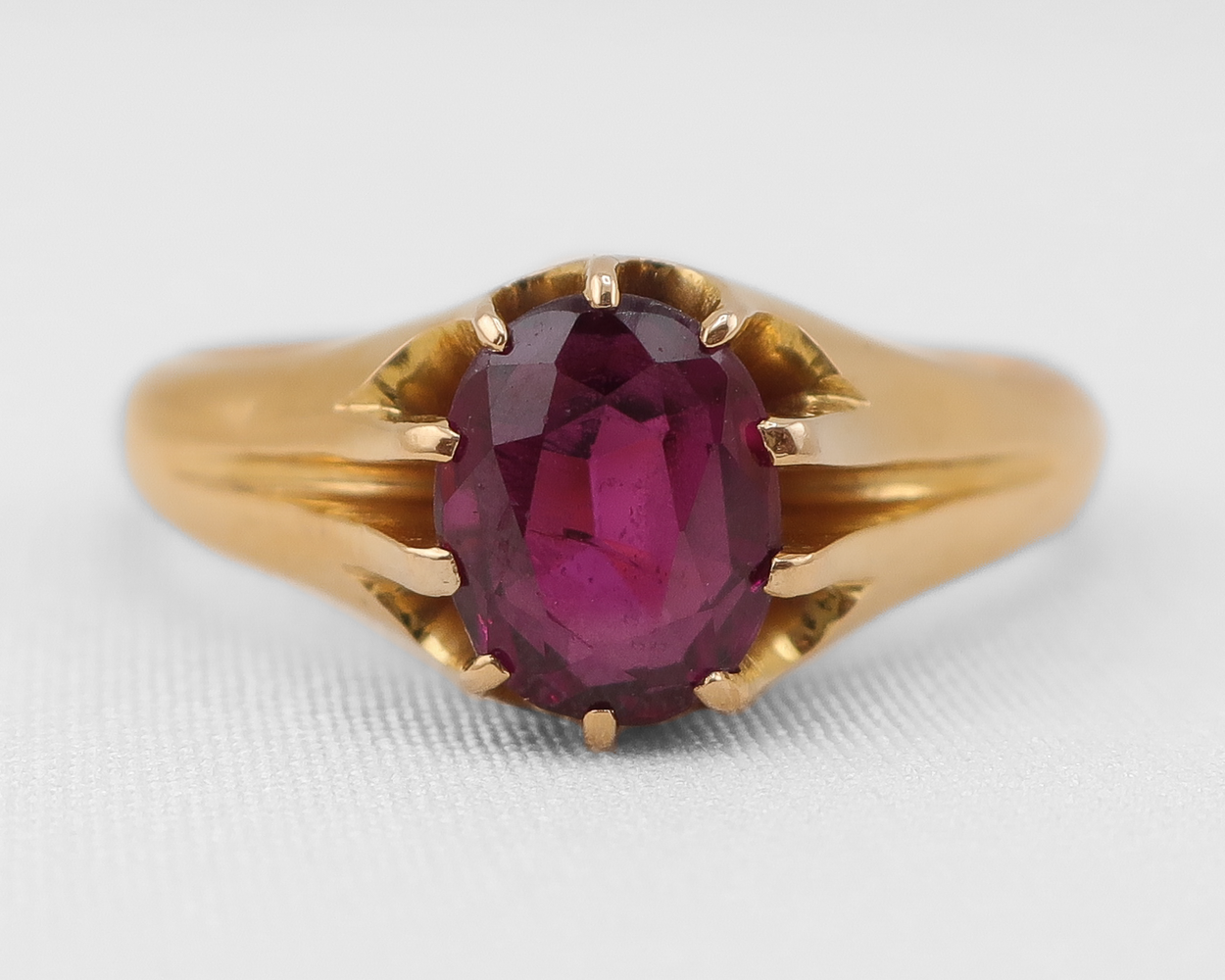 Victorian Garnet Ring