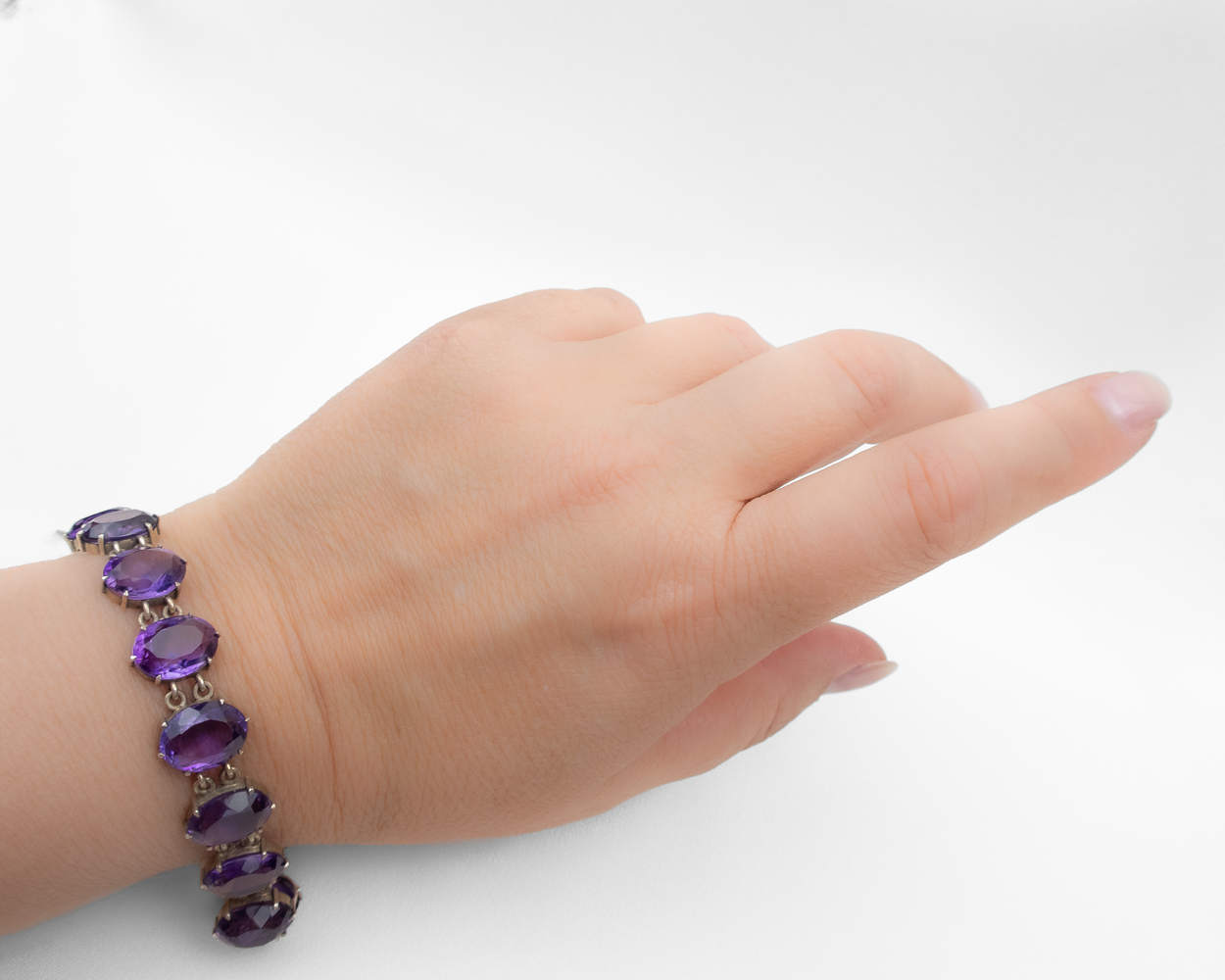 Edwardian Amethyst Bracelet