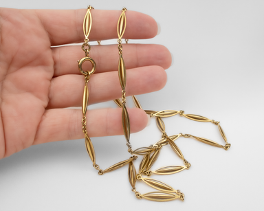 Victorian 15KT Gold Chain