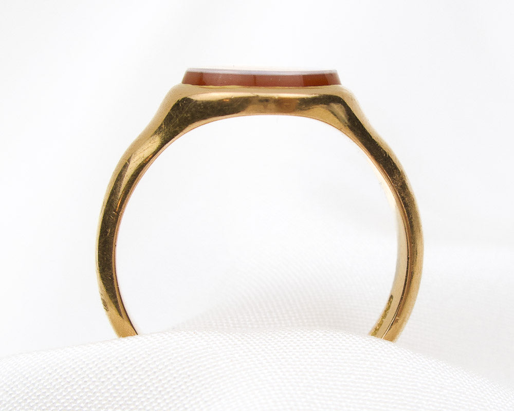 Victorian Sardonyx 18KT Ring