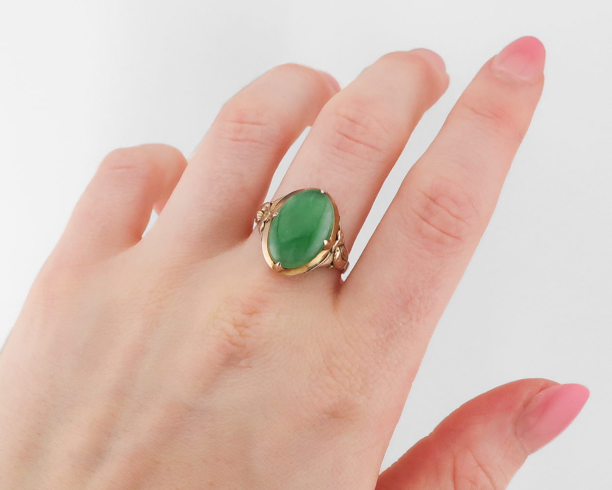 1940s Jade Ring