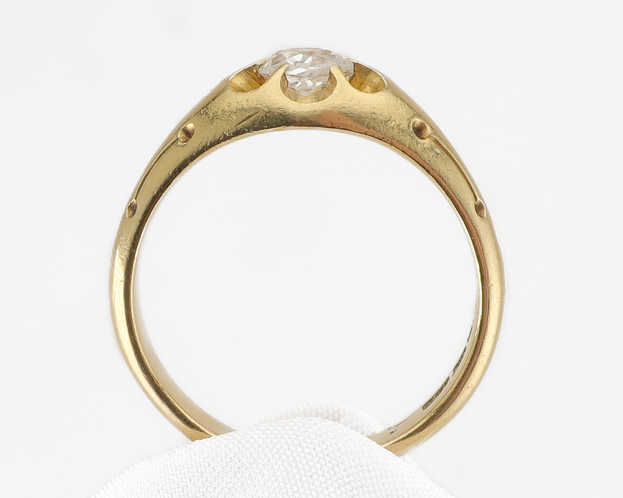 Victorian 18KT Diamond Engagement Ring