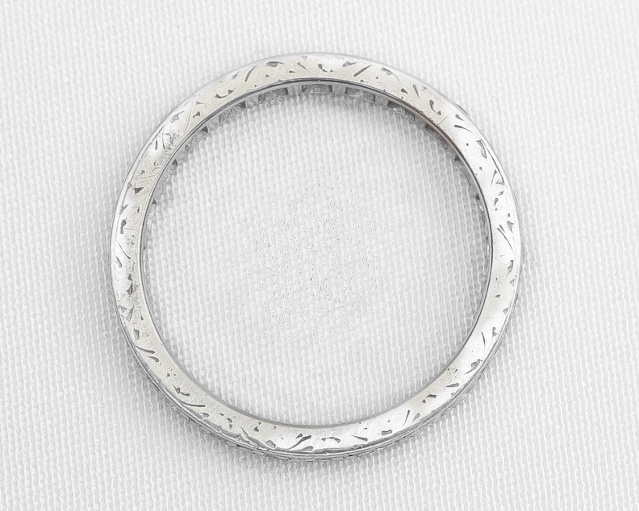 Art Deco Diamond Eternity Band