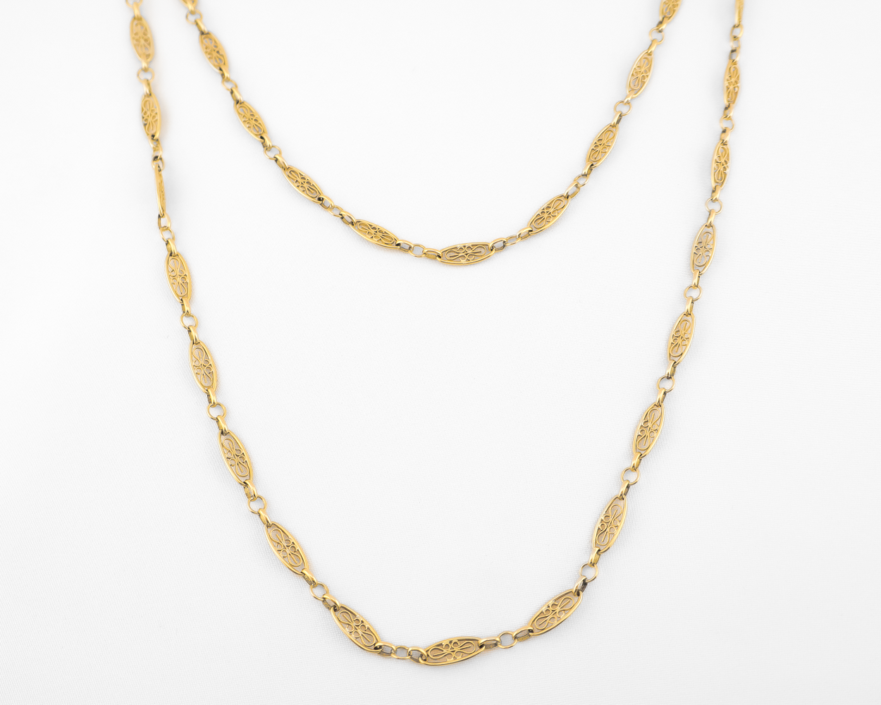 18KT Victorian French Chain