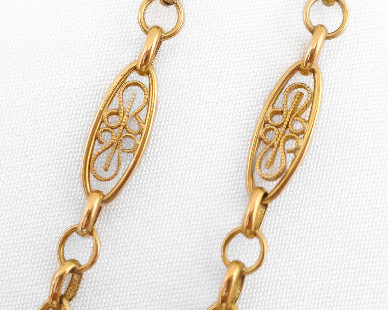 18KT Victorian French Chain