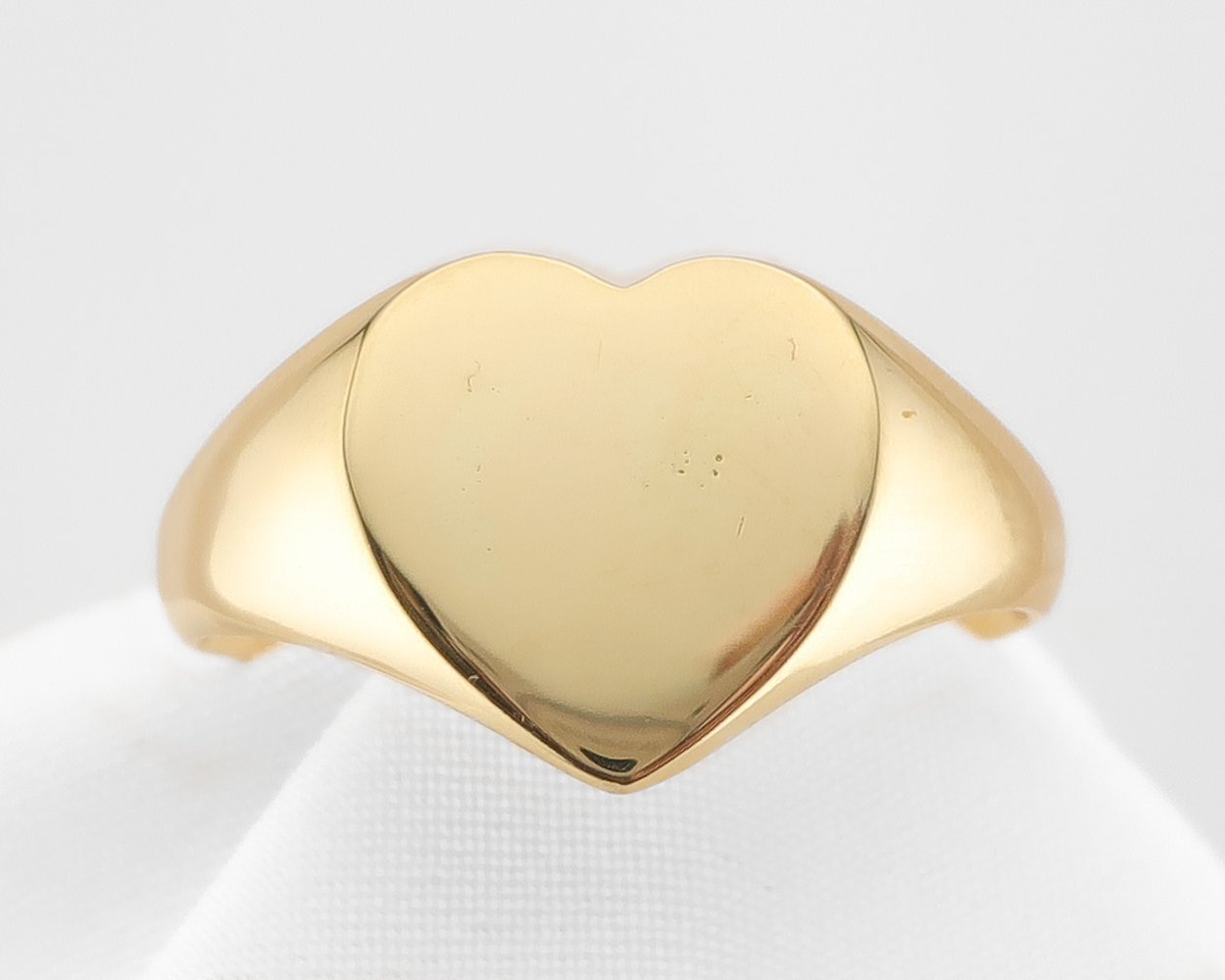 Edwardian Heart-Shaped Signet Ring