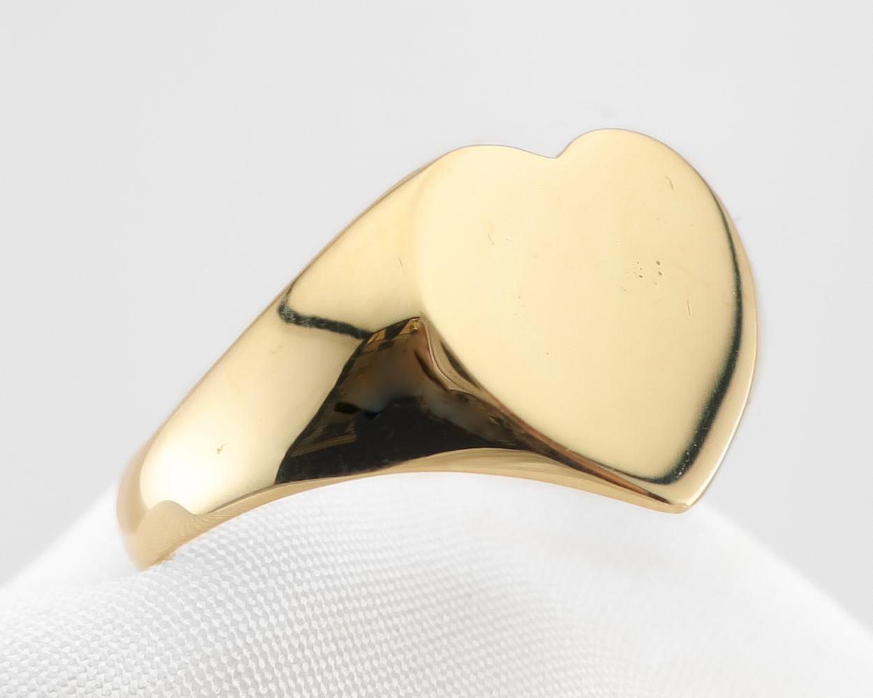 Edwardian Heart-Shaped Signet Ring