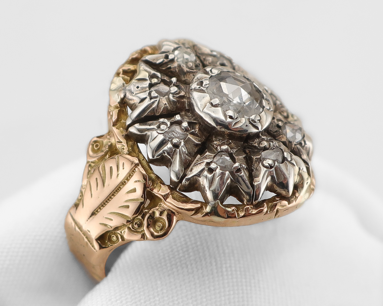 Victorian Rose-Cut Diamond Ring