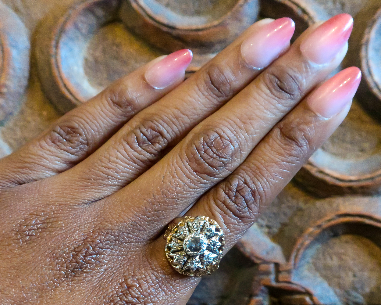 Victorian Rose-Cut Diamond Ring