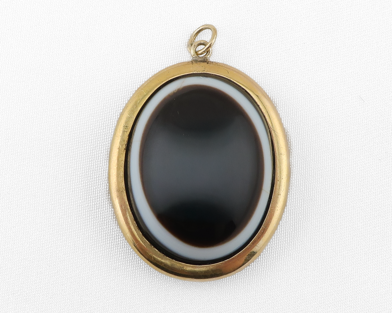 Victorian Banded Agate Locket