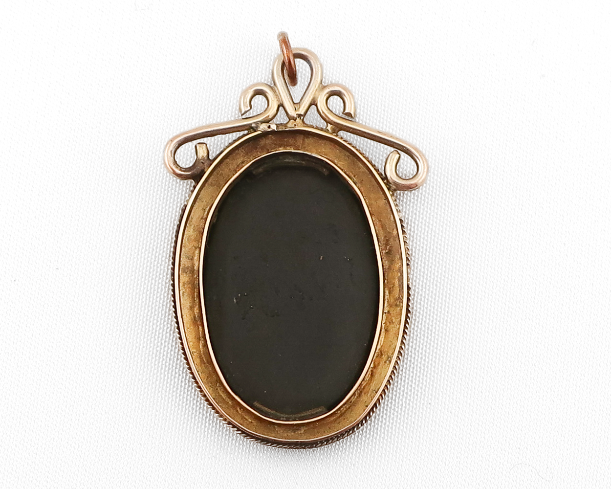 Victorian Shakudo Pendant