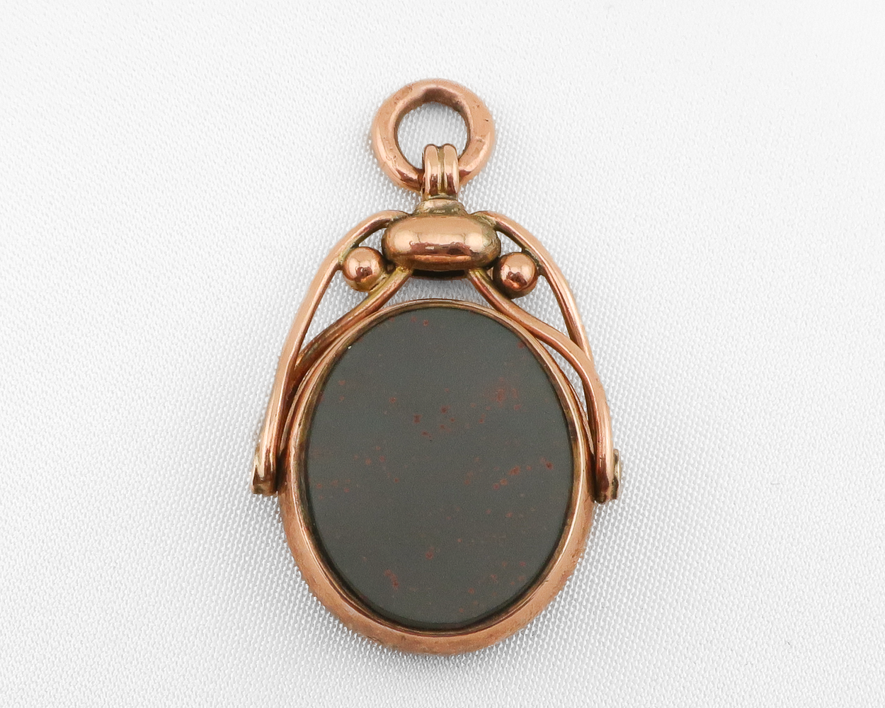 Victorian Bloodstone/Carnelian Flip Fob